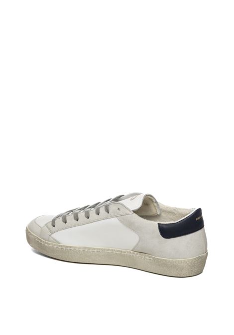 White/blue time sneaker AMA BRAND DELUXE | TIME U4614-BIA/BLU